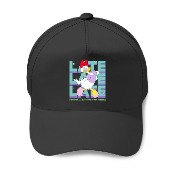 Discover Disney Daisy Duck Probably Late for Something Funny Baseball Caps