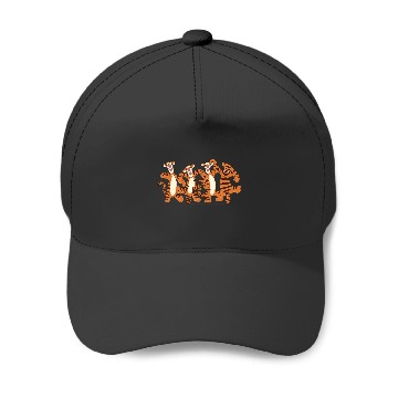 Discover Disney Winnie The Pooh Tigger Bouncing Lineup Baseball Caps