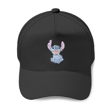 Discover Disney Lilo Stitch Happy Stitch  Portrait Baseball Caps