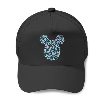 Discover Disney Mickey Mouse Blue Easter Baseball Caps