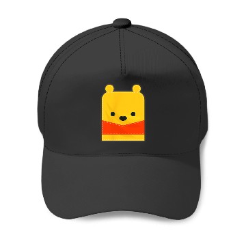 Discover Disney Winnie the Pooh Small Block Character Pocket Baseball Caps