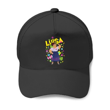 Discover Disney Encanto Luisa Madrigal Floral Baseball Caps