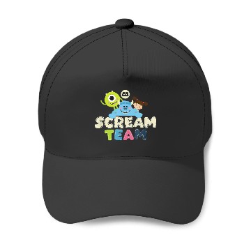 Discover Disney Pixar Monsters Inc Scream Team Adorable C Baseball Caps