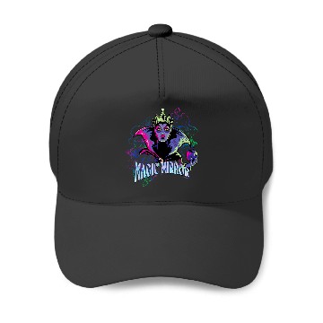 Discover Disney Villains Evil Queen Magic Mirror Illustrated Baseball Caps