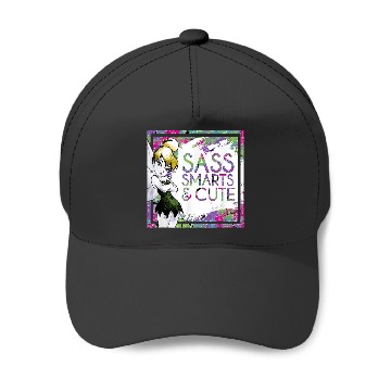 Discover Disney Peter Pan Tinkerbell Sass, Smart & Cute Tropical Baseball Caps