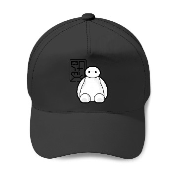 Discover Disney Big Hero 6 Baymax Sitting Pocket Logo Baseball Caps