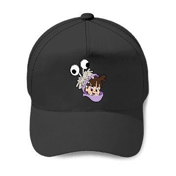 Discover Disney and Pixars Monsters Inc. Boo Big Face Costume Baseball Caps