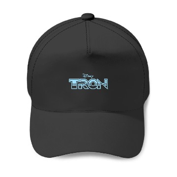 Discover Disney TRON  1982 Original Movie Logo Baseball Caps
