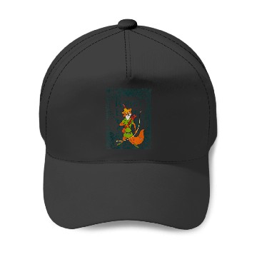 Discover Disney Robin Hood Retro  Distressed Baseball Caps
