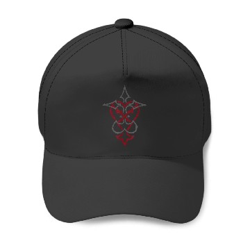 Discover Disneyss Kingdom Hearts Mixed Crossed Key Dual Tone Logo Baseball Caps