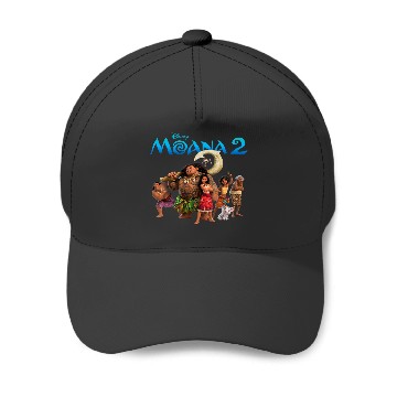 Discover Disney Moana 2 Oceania Adventure Big Crew Panel Baseball Caps