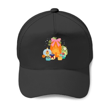 Discover Disney Princess Pumpkins Fall Princesses and Pumpkin Castle Baseball Caps