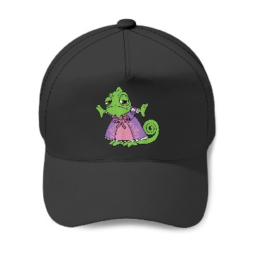 Discover Disneyss Tangled Cute Pascal Dressed Up Big Chest Portrait Baseball Caps