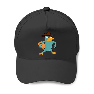 Discover Disneyss Phineas And Ferb Perry The Platypus Bravesss Stance Baseball Caps