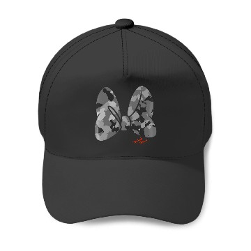 Discover Disney Minnie Mouse Classic Camouflage Bow Autograph Baseball Caps