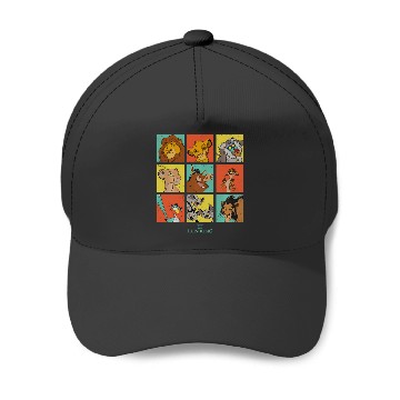 Discover Disney The Lion King Characters 90S Grid Baseball Caps