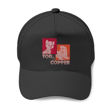 Discover Disney The Fox and the Hound Tod Copper Retro Baseball Caps