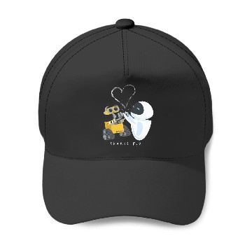 Discover Disney Pixar Wall-E Eve Heart Sparks Fly Hoodie Baseball Caps