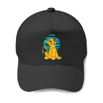 Discover womens disney lion king young simba happy blue Baseball Caps