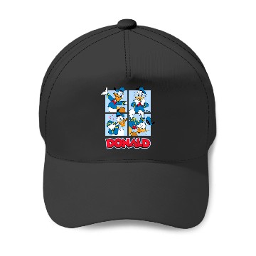 Discover Disney - Donald Duck Grid Baseball Caps