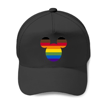 Discover Disney Mickey Friends Mickey Rainbow Pocket Pride Baseball Caps