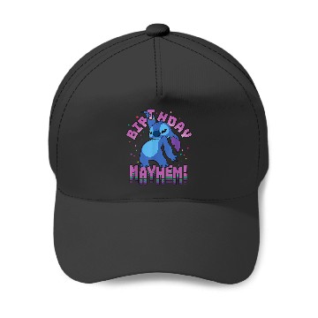 Discover Disney Lilo & Stitch Disco Dance Birthday Mayhem! Baseball Caps