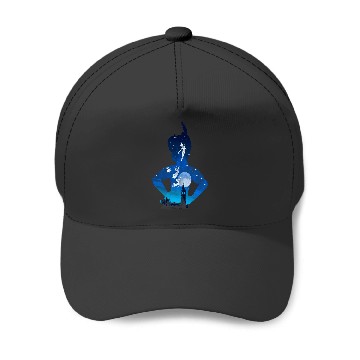 Discover Disney Peter Pan Midnight London Flight Silhouette Fill Baseball Caps