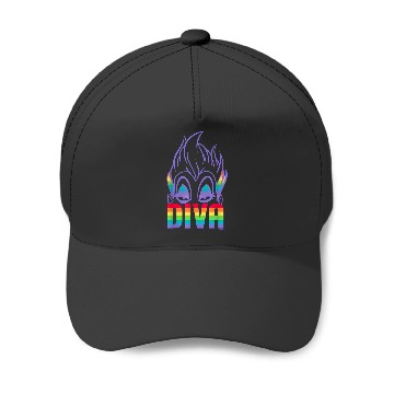 Discover Disney Villains Ursula Diva Pride Baseball Caps