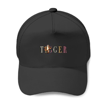Discover Disney Winnie The Pooh Tigger Simple Text Tank Top Baseball Caps