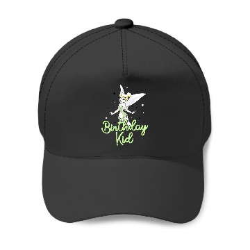 Discover Disney Peter Pan Birthday Kid Vintage Tinker Bell Baseball Caps