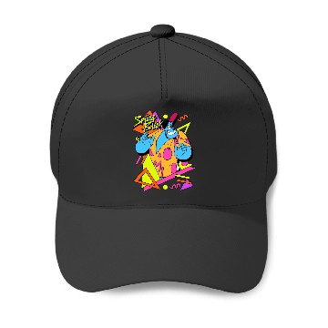 Discover Disney Aladdin Genie Retro 90's Style Poster Long Sleeve Baseball Caps