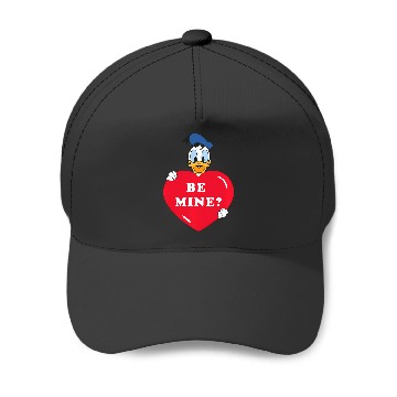 Discover Disney Be Mine Donald Duck Valentines Day Baseball Caps