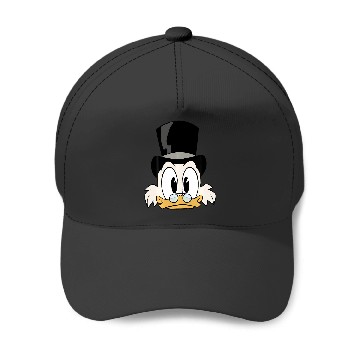 Discover Disney Ducktales Scrooge Mcduck Big Face Baseball Caps