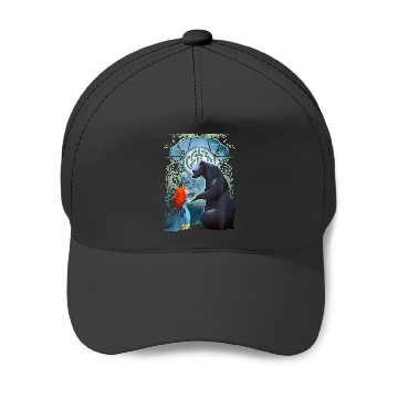 Discover Disney Pixar Brave Merida And Bear Profile Portrait Baseball Caps