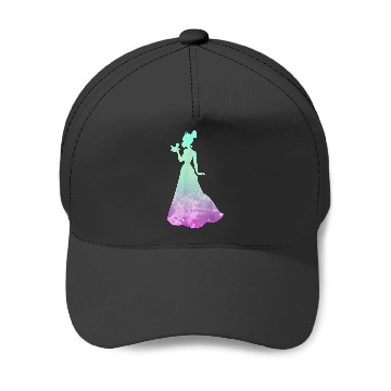 Discover Disney Princess Tiana Silhouette Pretty Tie Dye Baseball Caps