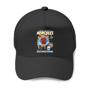 Discover Vintage Disney Hercules Action Figure Poster Baseball Caps