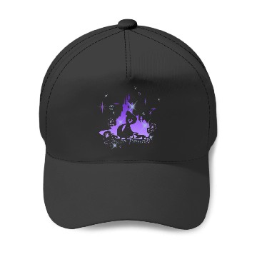 Discover Disney Tangled Rapunzel Silhouette Portrait Graphic Baseball Caps