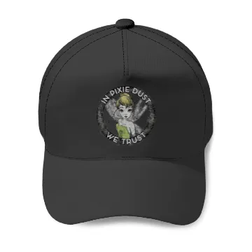 Discover Disney Peter Pan Tinkerbell Circle In Pixie Dust Baseball Caps
