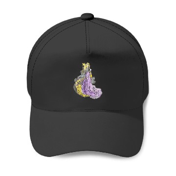 Discover Disney Rapunzel Watercolor TShirt Baseball Caps