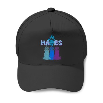 Discover Disney Villains Hades Multicolor Evil Shot Distressed Baseball Caps