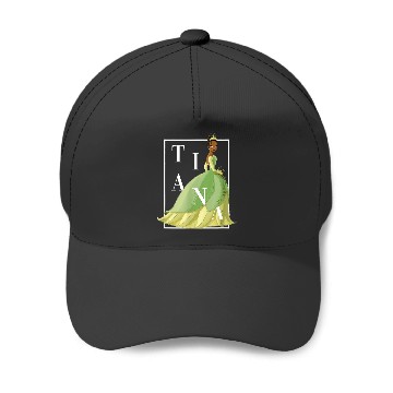 Discover Disney Princess Tiana Character Box Baseball Caps