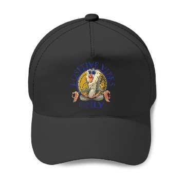 Discover Disneyss Lion King Rafiki Meditating Positive Vibes Only Baseball Caps