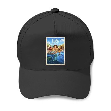 Discover disney Pixars luca movie Baseball Caps