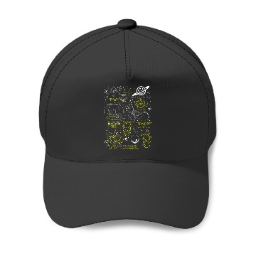 Discover Disney Pixar Toy Story Pizza Planet Alien Rocket Baseball Caps