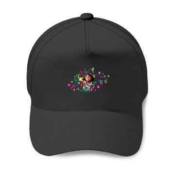 Discover Disney Encanto Mirabel Madrigal Butterfly Baseball Caps
