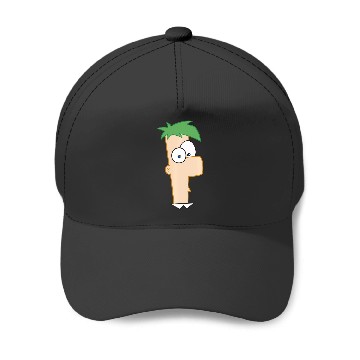 Discover Disney Phineas And Ferb Large Ferb Face Baseball Caps