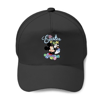 Discover Disney Mickey Mouse Easter Fun Painting Eggs Baseball Caps