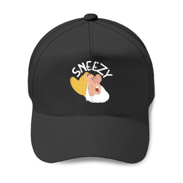 Discover Disneyss Snow White The Seven Dwarfs Sneezy Faces Baseball Caps