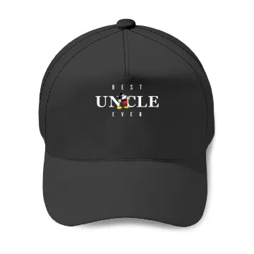 Discover Disney Mickey Mouse Thumbs Up Best Uncle Ever Fathers Day Baseball Caps