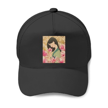 Discover Disney Mulan Floral Baseball Caps
